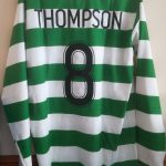 Alan Thompson's Celtic vs Chivas of Guadalajara Matchworn Shirt - Rear