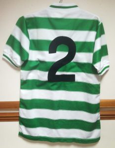 Danny McGrain - Celtic v Real Sociedad 1982 - Rear