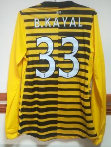 Kayal - 2011-12 - Third Shirt - Rear