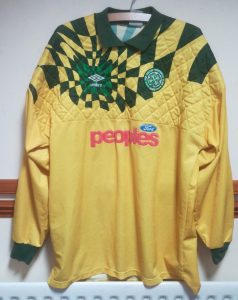 Packie Bonner - Celtic Early 90s - Front
